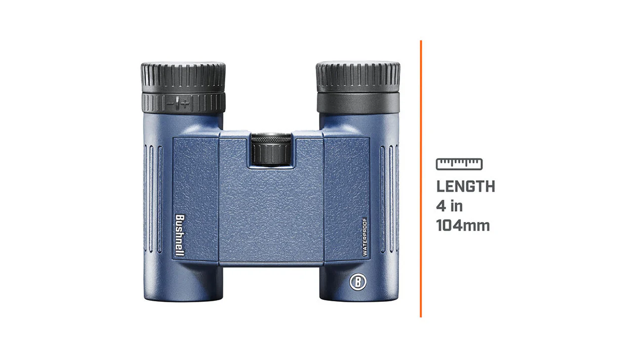 Bushnell H2O 10x25 Waterproof Binoculars- 130105R - Image 3