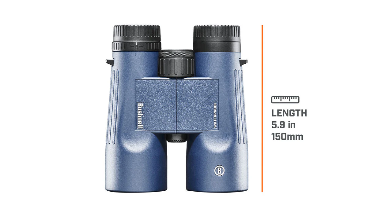 Bushnell H2O 10x42 Waterproof Blue Binoculars- 150142R - Image 3