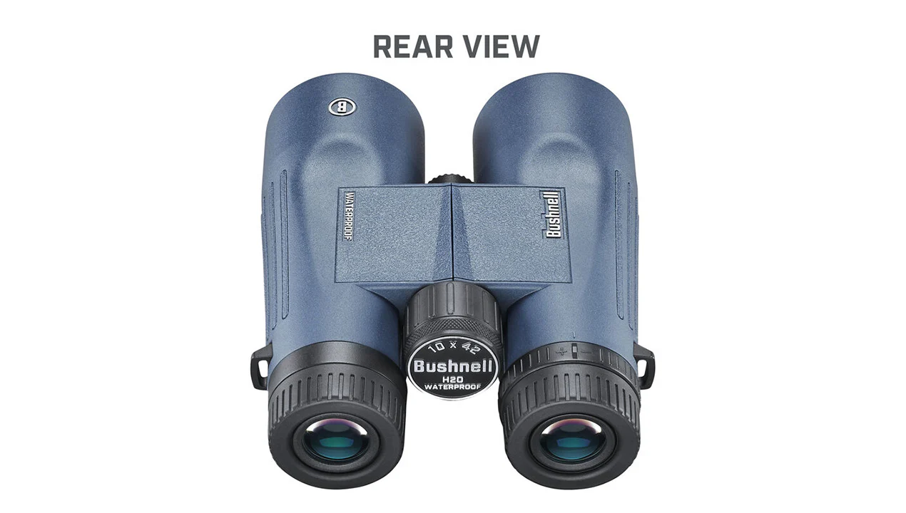 Bushnell H2O 10x42 Waterproof Blue Binoculars- 150142R - Image 6