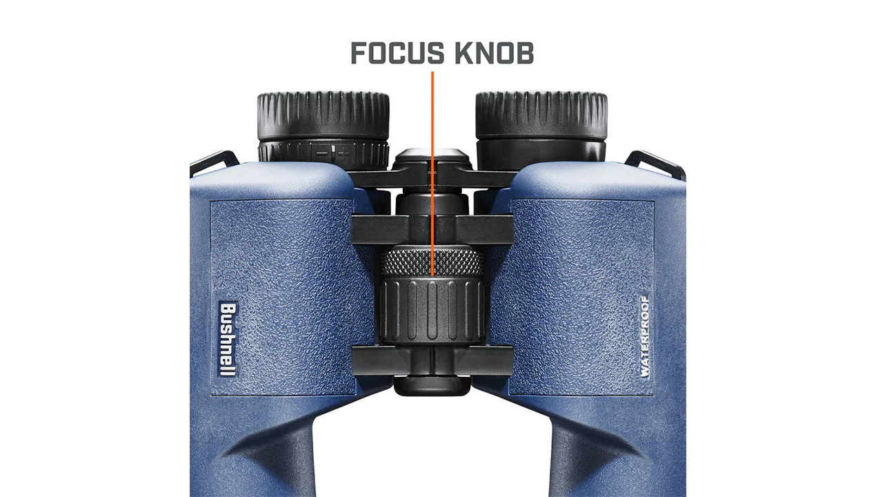 Bushnell H2O 7x50 Waterproof Porro Prism Blue Binoculars- 157050R - Image 5