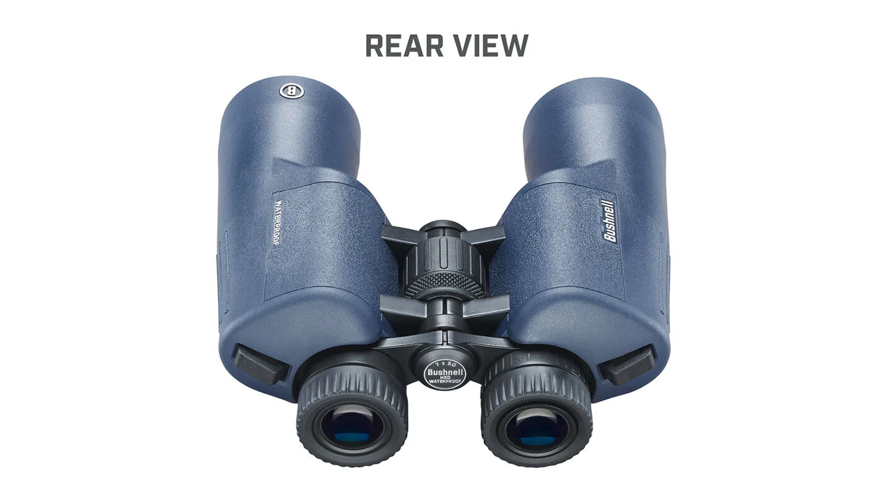 Bushnell H2O 7x50 Waterproof Porro Prism Blue Binoculars- 157050R - Image 6