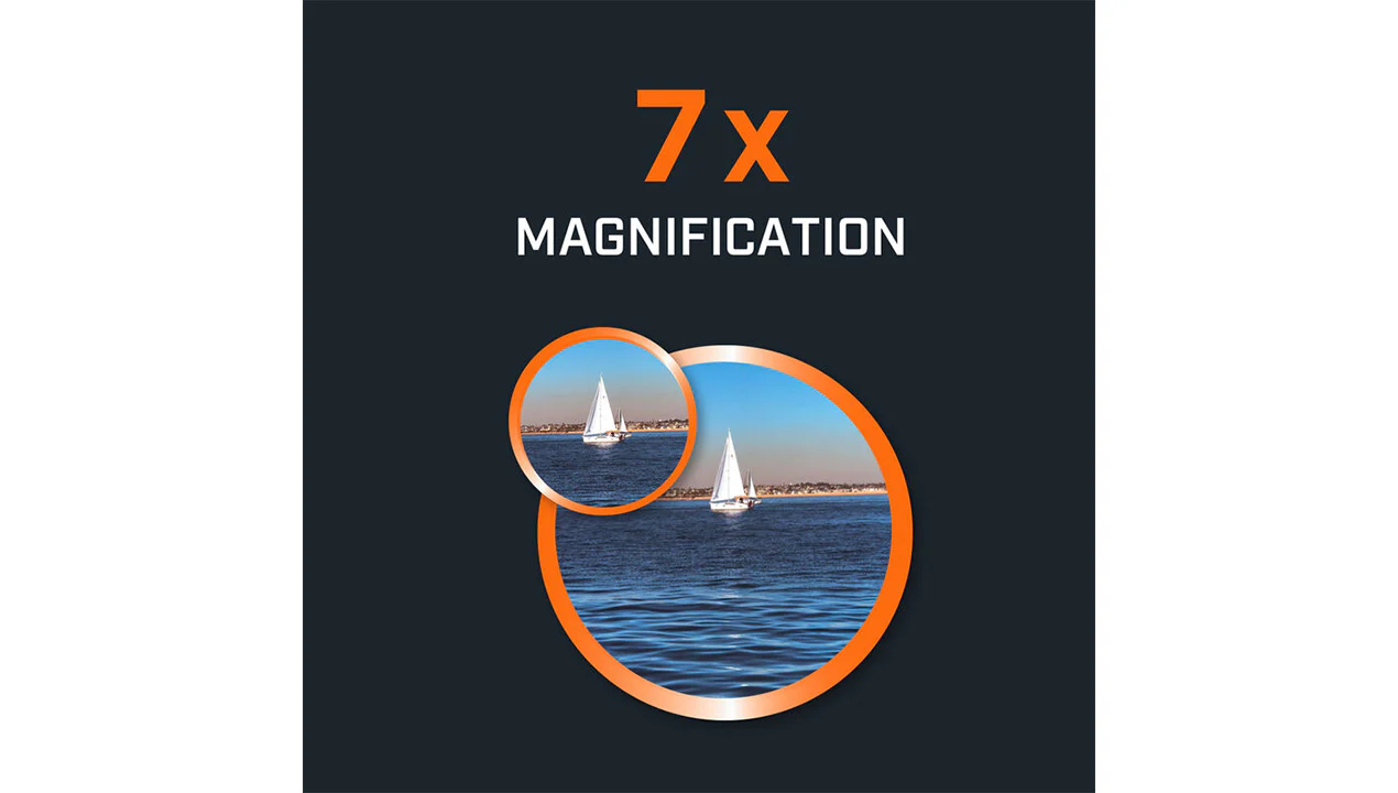 Bushnell H2O 7x50 Waterproof Porro Prism Blue Binoculars- 157050R - Image 7