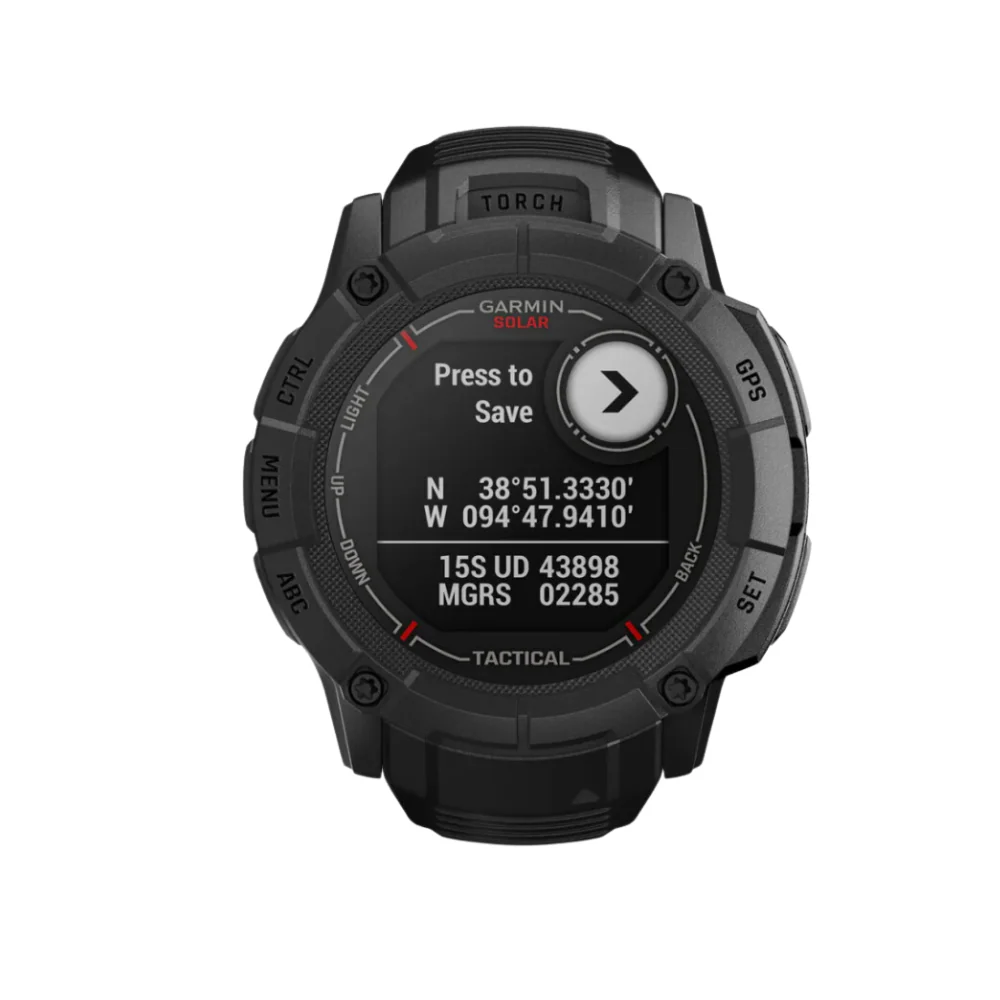 Garmin Instinct 2X Solar Tactical Edition Black 50mm Watch- 010-02805-03 - Image 6