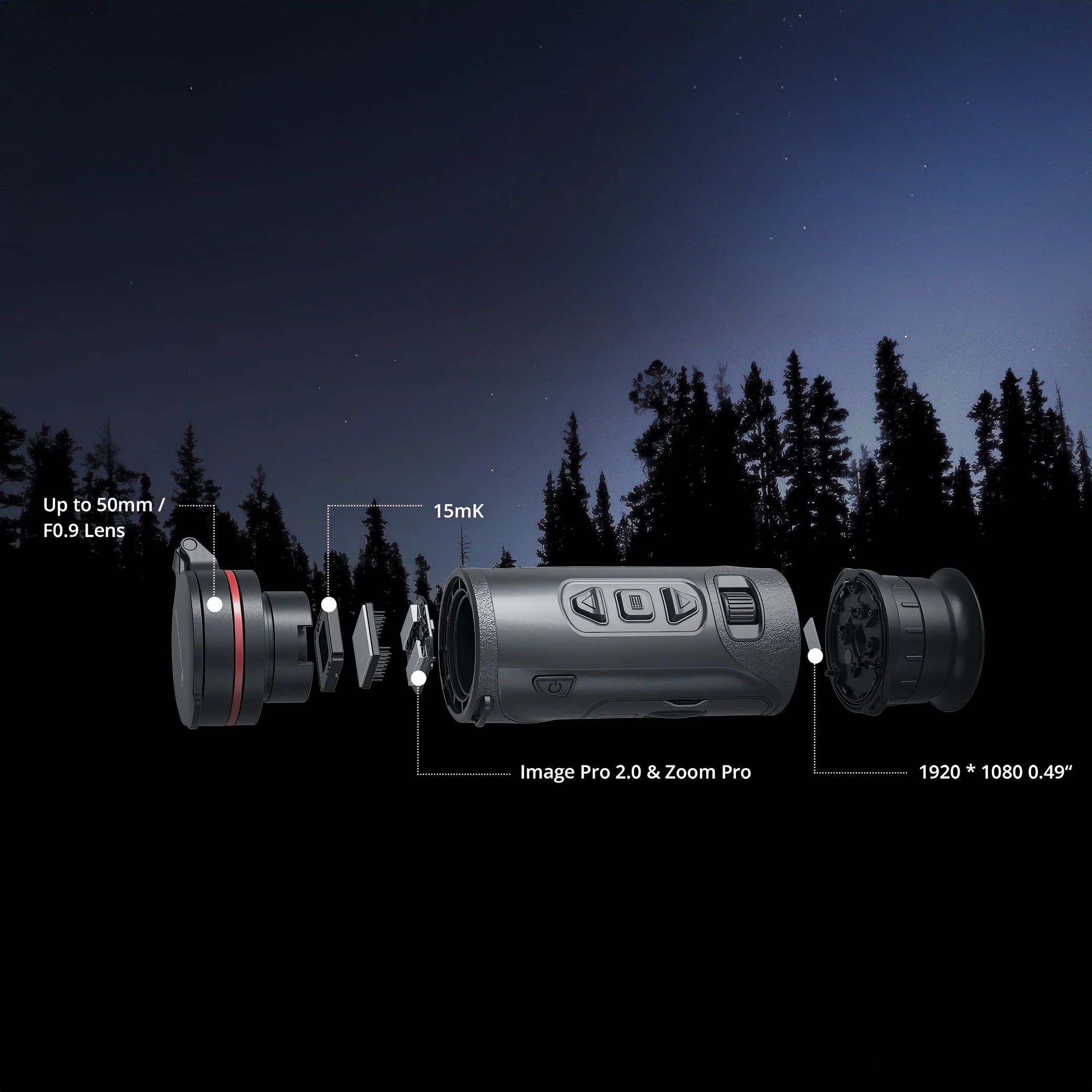 Hikmicro Falcon FQ50 2.0 Handheld Thermal Monocular - Image 3