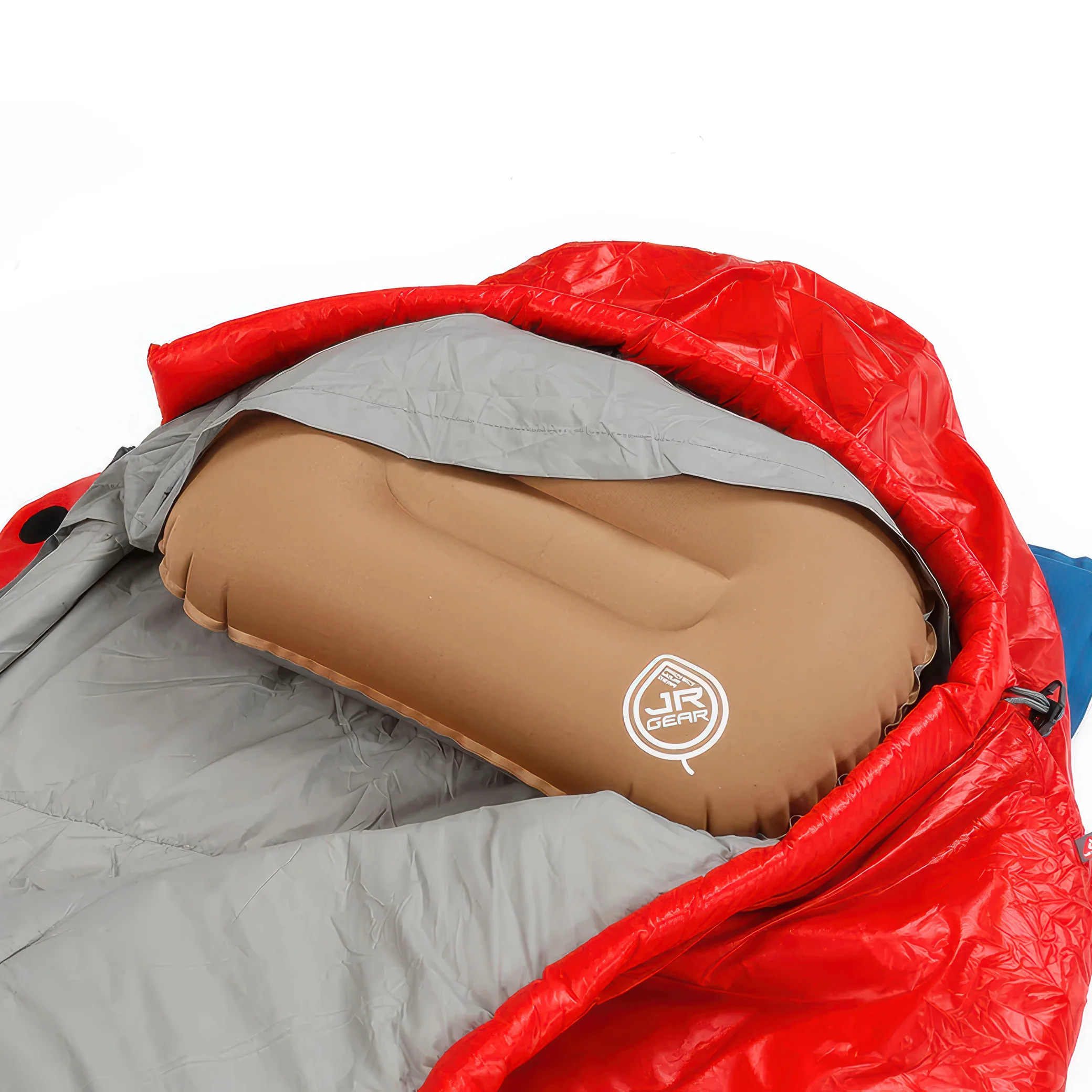 JRGear Prism 200 PrimaLoft Sleeping Bag Molten Lava- SBAPSB200 - Image 4