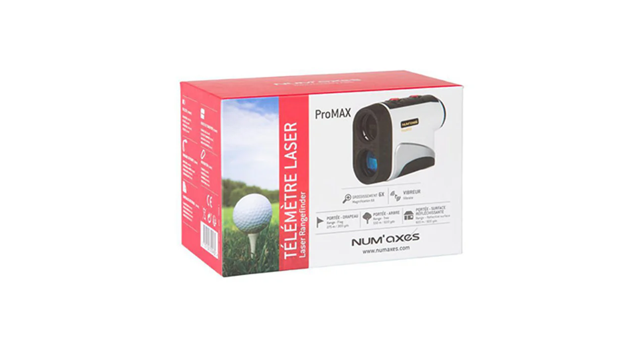 Num'axes Golf 820 Meters Laser Rangefinder- NGTELLAS004 (PROMAX) - Image 3