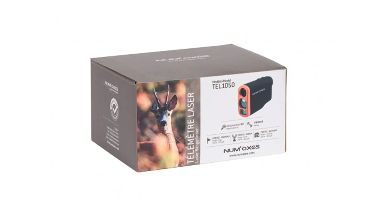 Num'axes Hunting/Golf 900 Meter Laser Rangefinder- NGTELLAS005 (TEL1050) - Image 3