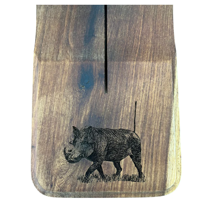 SafariSA Stainless-Steel Biltong Cutter with Wooden Block - Image 10