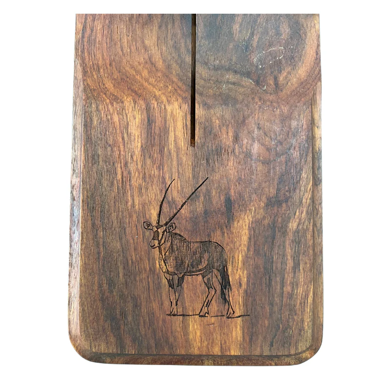 SafariSA Stainless-Steel Biltong Cutter with Wooden Block - Image 17