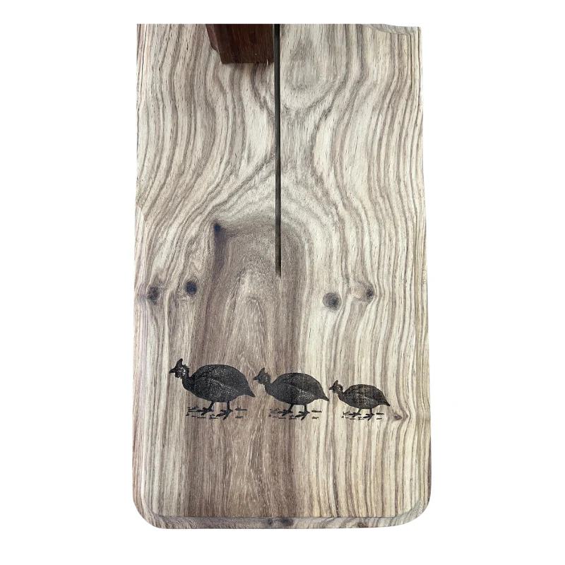 SafariSA Stainless-Steel Biltong Cutter with Wooden Block - Image 7