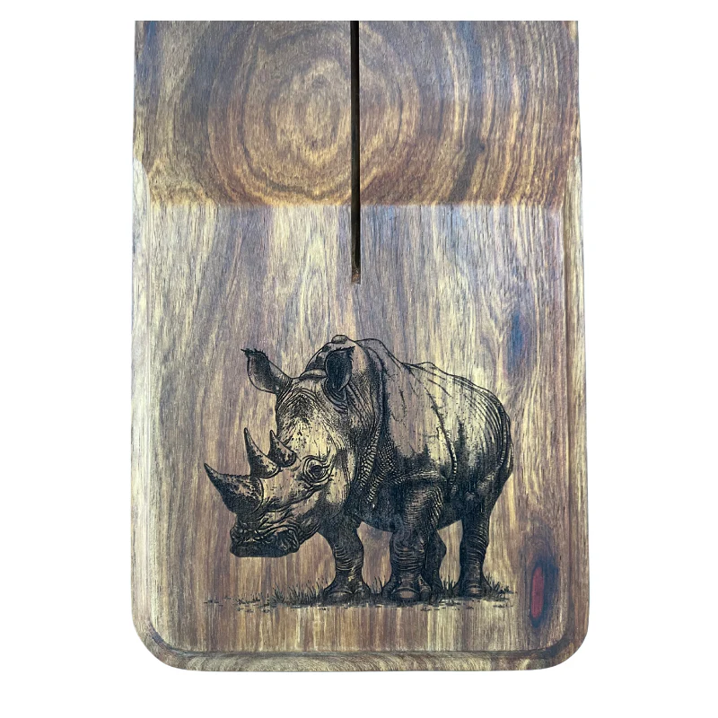 SafariSA Stainless-Steel Biltong Cutter with Wooden Block - Image 9