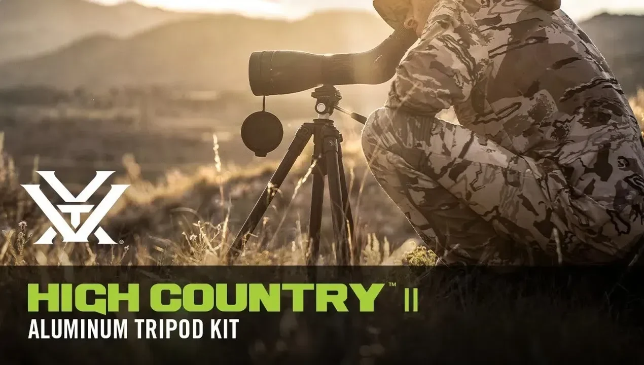 Vortex High Country II Aluminum Tripod and Pan Head- TR-HCY - Image 4